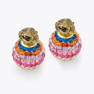 Cercei Pave Bubble Stud