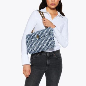 Geantă mare Kensington din denim
