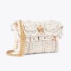 Geantă mini Kensington din tweed Geantă mini Kensington din tweed