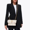 Geantă mini Kensington din tweed Geantă mini Kensington din tweed