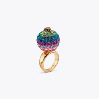 Inel Pave Bubble