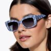 Ochelari de soare dreptunghiulari Shoreditch Gem Ochelari de soare dreptunghiulari Shoreditch Gem