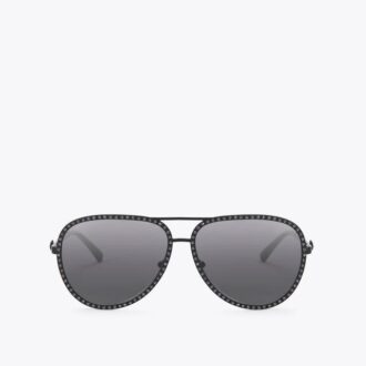 Ochelari de soare mari Shoreditch Crystal Aviator