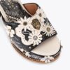 Pantofi cu platformă Flower Western