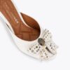Pantofi cu toc și baretă Belgravia Stud Bow