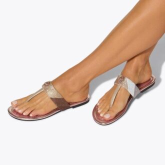 Sandale Kensington cu baretă în T