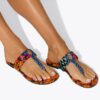 Sandale Kensington cu baretă în T